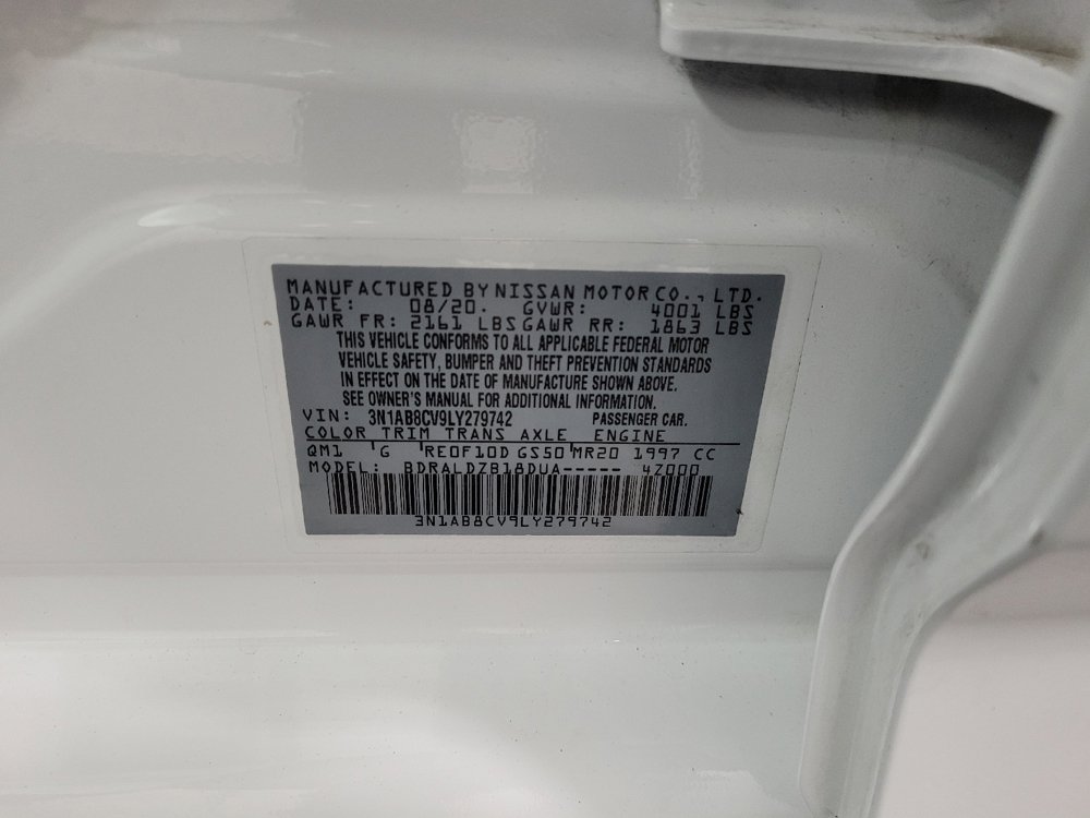 Used 2020 Nissan Sentra SV FWD image 33