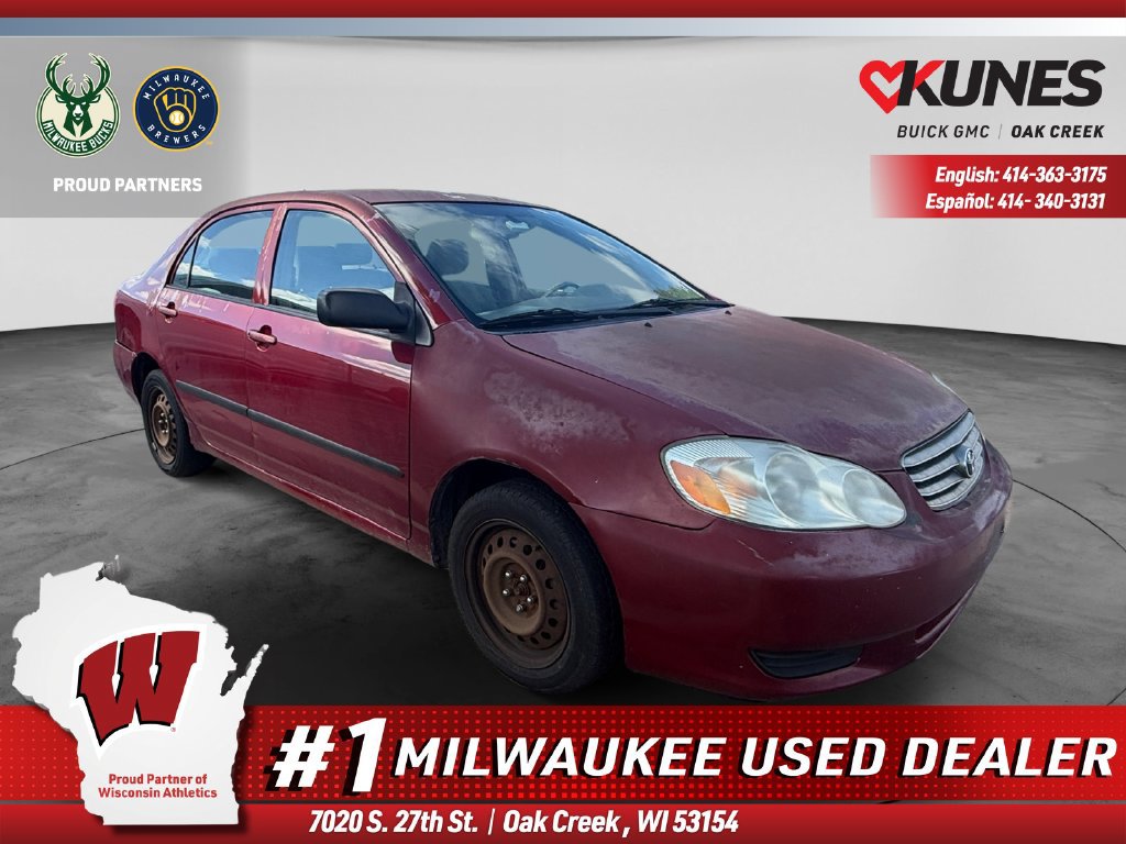 Used 2003 Toyota Corolla CE