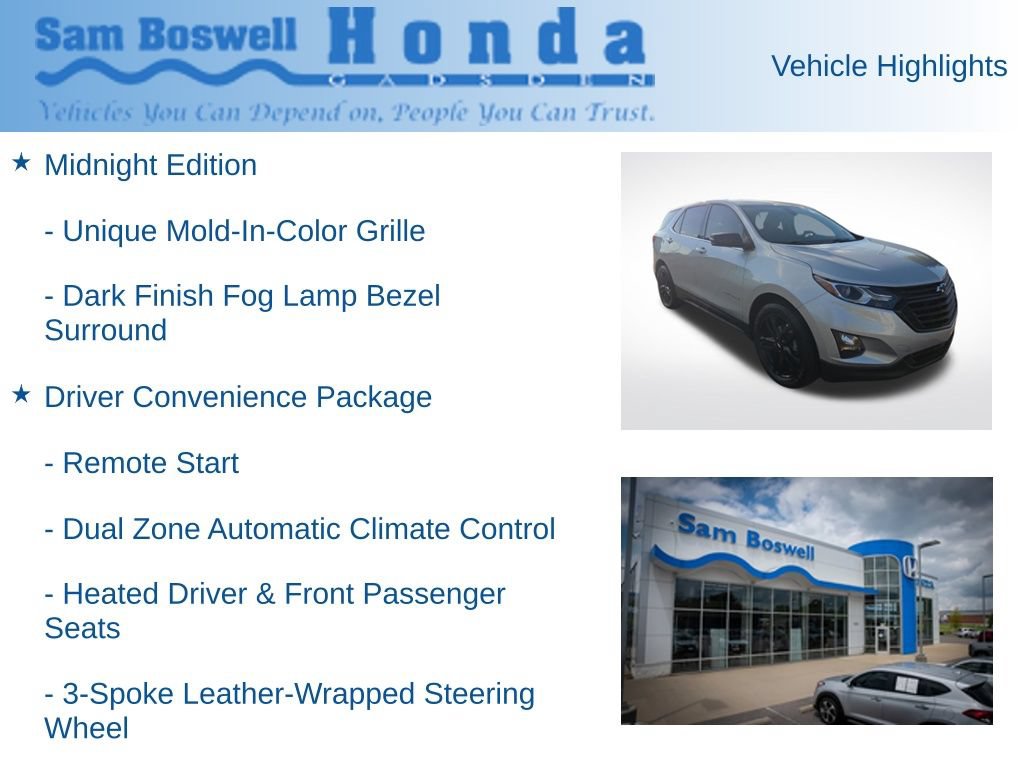 Used 2020 Chevrolet Equinox LT w/ Sport Edition FWD image 8
