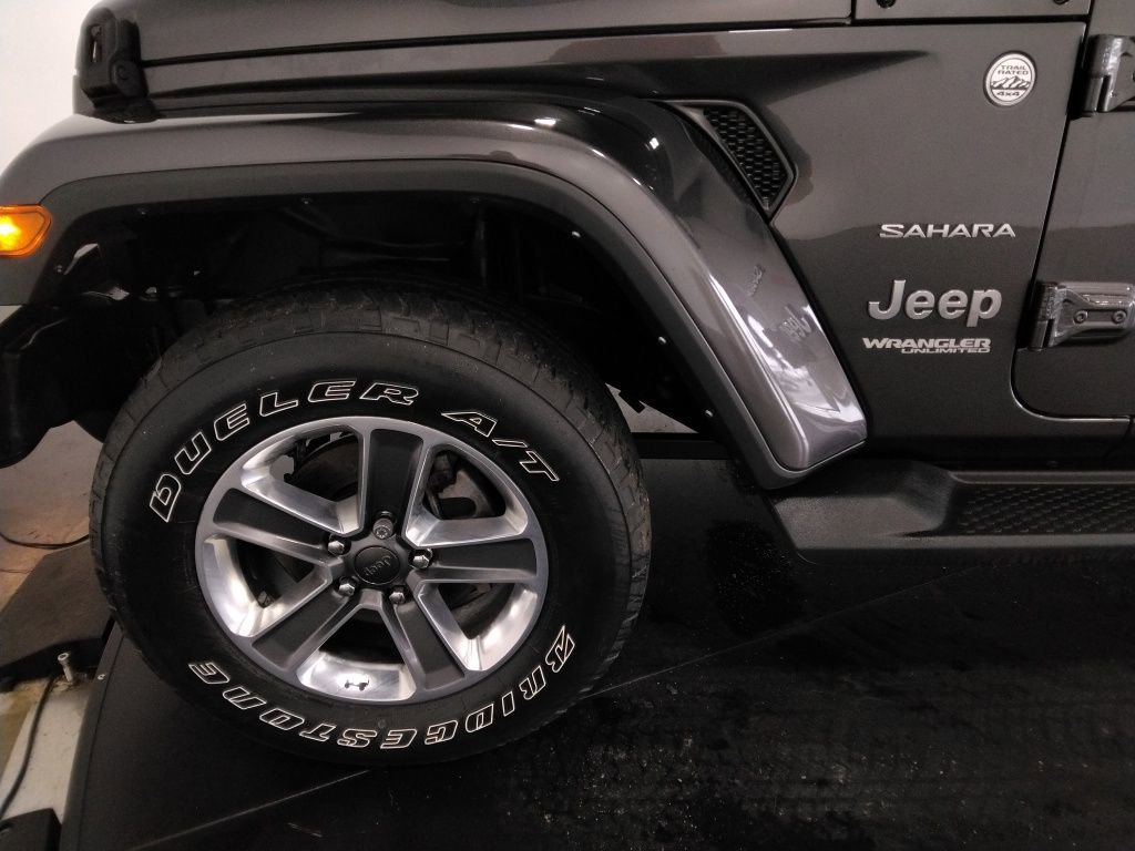 Used 2021 Jeep Wrangler Unlimited Sahara w/ Uconnect 4C Nav & Sound Group image 48