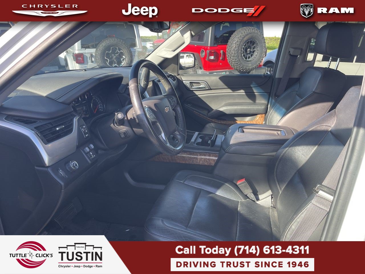 Used 2015 Chevrolet Tahoe LTZ w/ Max Trailering Package RWD image 18