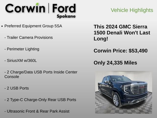 Used 2024 GMC Sierra 1500 Denali w/ Denali Reserve Package image 30