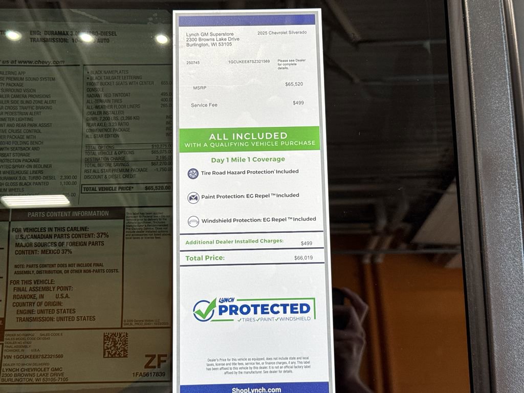 New 2025 Chevrolet Silverado 1500 RST w/ RST All Star Premium Package image 47