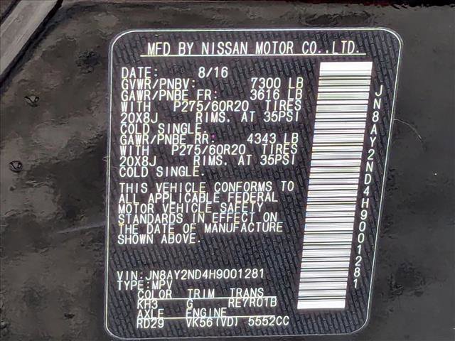 Used 2017 Nissan Armada SL w/ Technology Package image 28