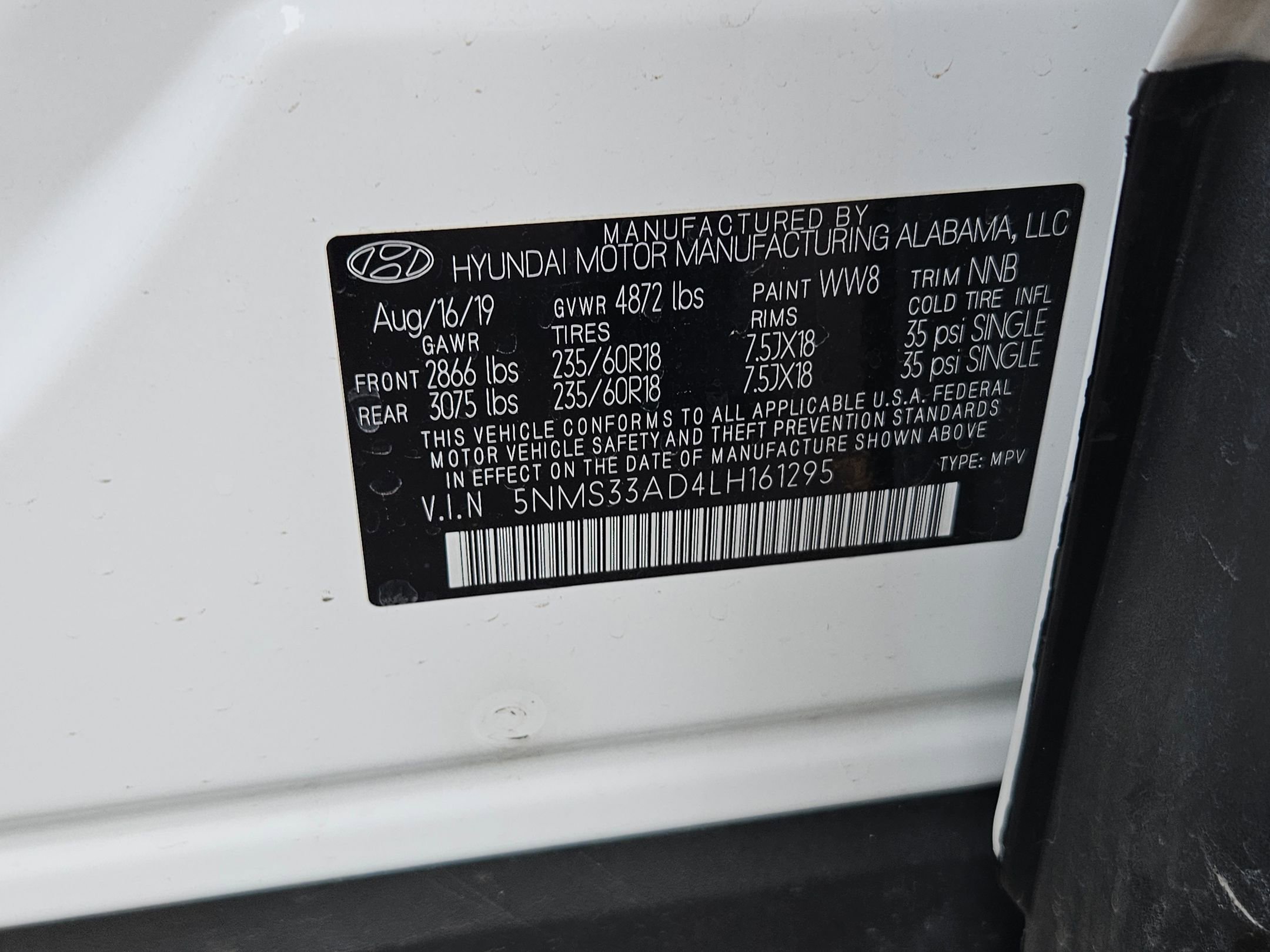 Used 2020 Hyundai Santa Fe SEL w/ Convenience Package FWD image 26