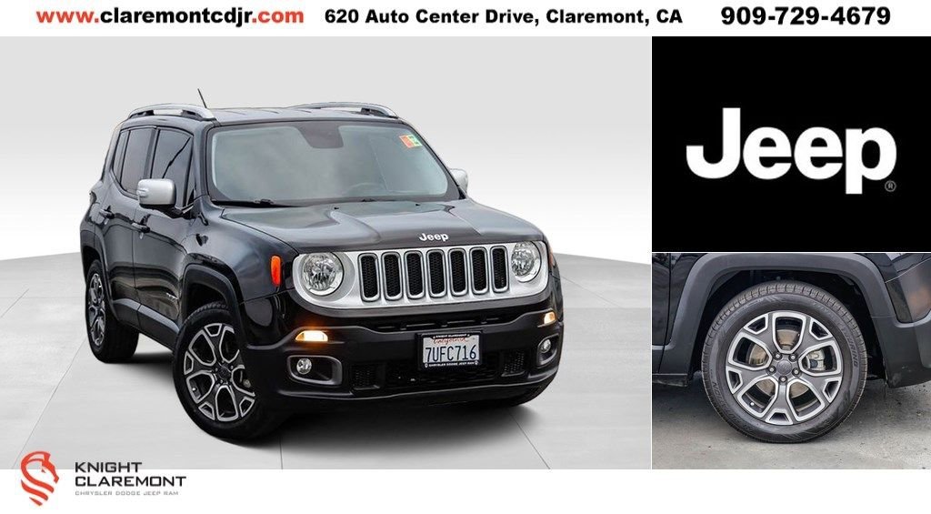 Used 2016 Jeep Renegade Limited