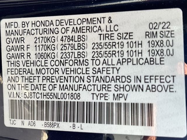 Used 2022 Acura RDX FWD w/ Technology Package image 36