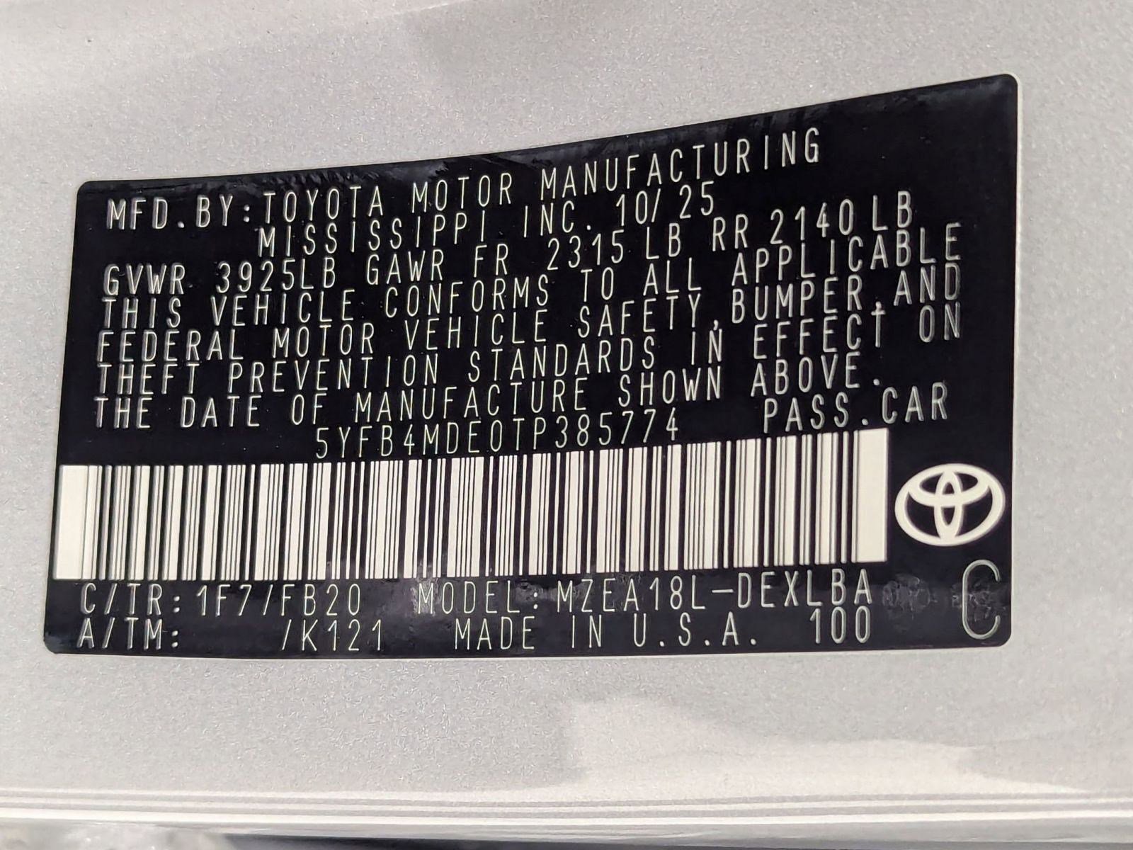 New 2026 Toyota Corolla LE image 16