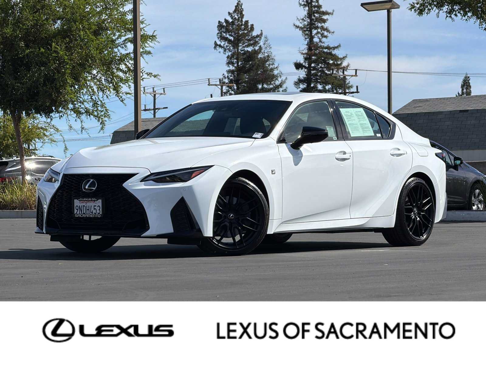 Certified 2024 Lexus IS 350 F Sport w/ Blackout Package RWD image 1