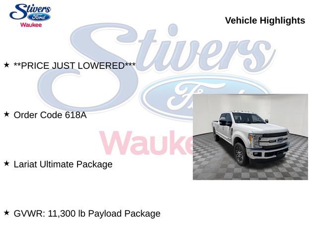 Used 2017 Ford F350 Lariat w/ Lariat Ultimate Package AWD/4WD image 9