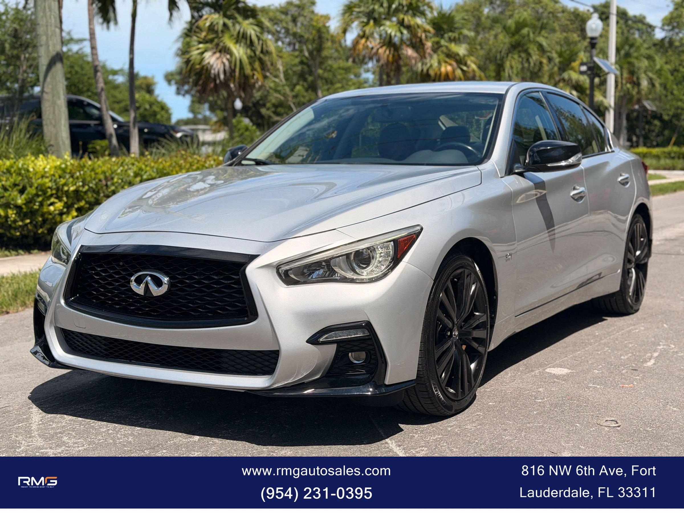 Used 2018 INFINITI Q50 Sport AWD/4WD image 1