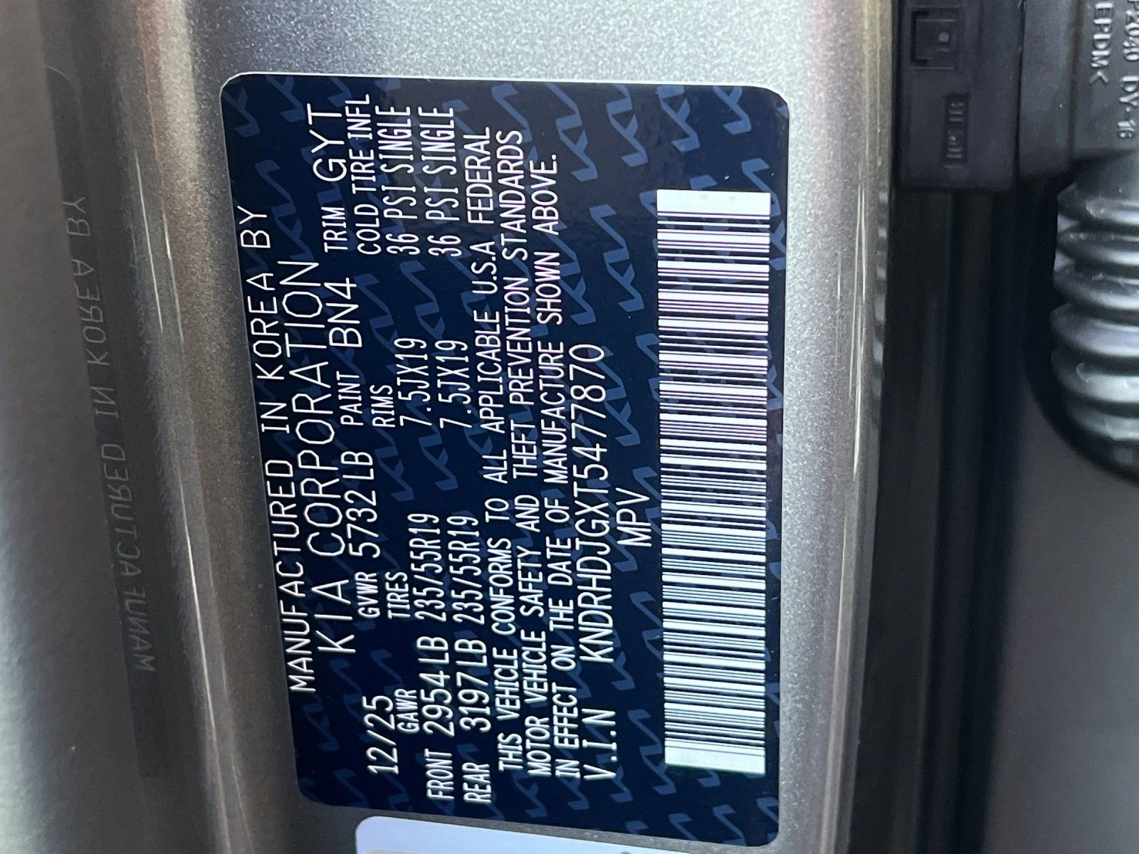 New 2026 Kia Sorento EX AWD/4WD image 30