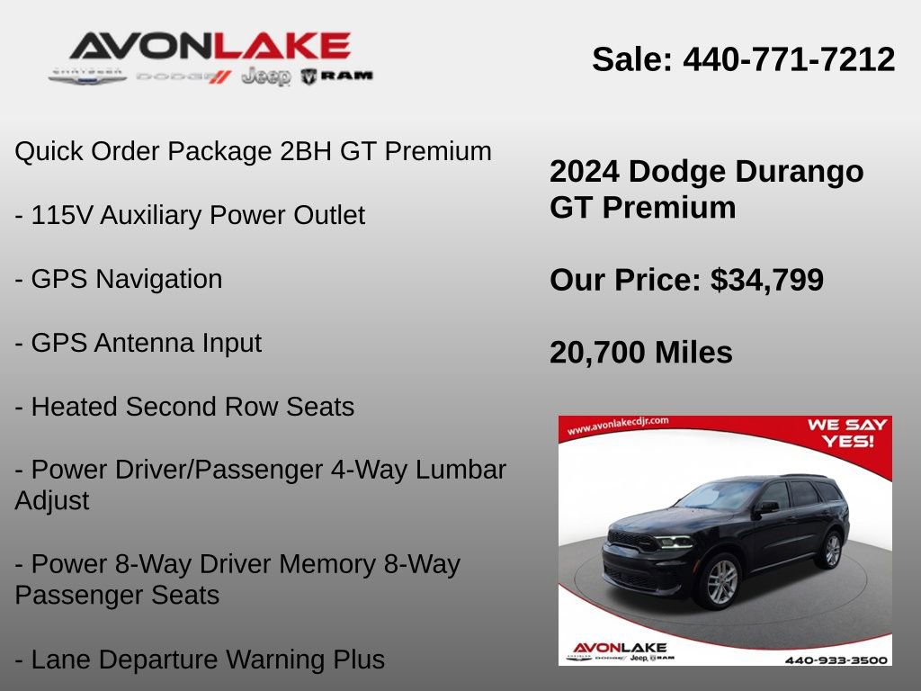 Used 2024 Dodge Durango GT image 18