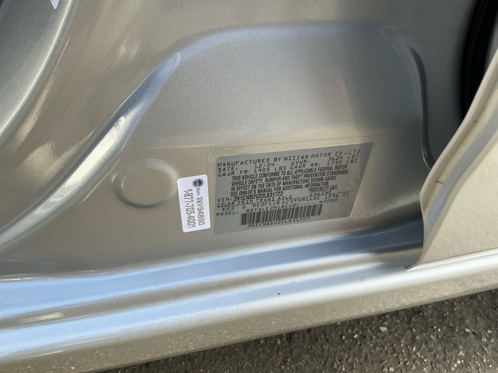 Used 2025 Nissan Versa S w/ S Plus Package image 23