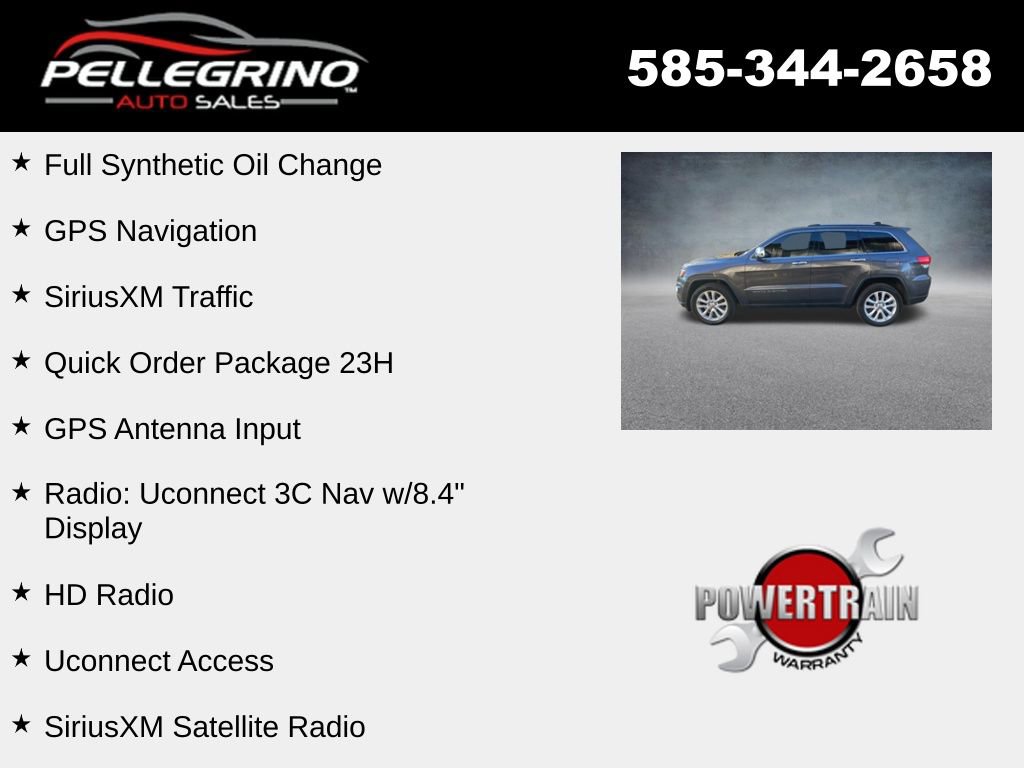 Used 2017 Jeep Grand Cherokee Limited image 4