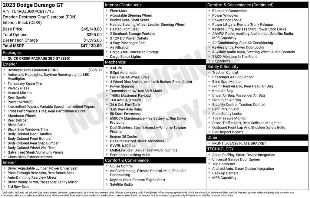 Used 2023 Dodge Durango GT image 23