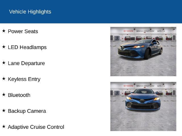 Used 2020 Toyota Camry LE FWD image 2