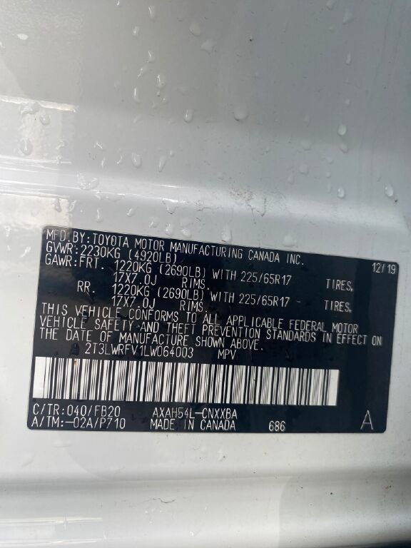 Used 2020 Toyota RAV4 LE w/ Carpet Mat Package image 34