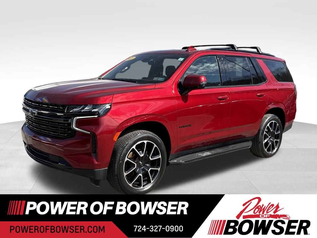 Used 2021 Chevrolet Tahoe RST w/ Luxury Package image 1