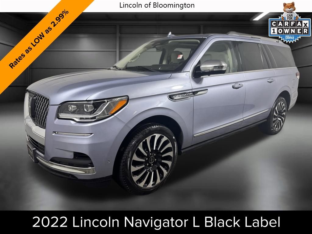 Certified 2022 Lincoln Navigator L Black Label