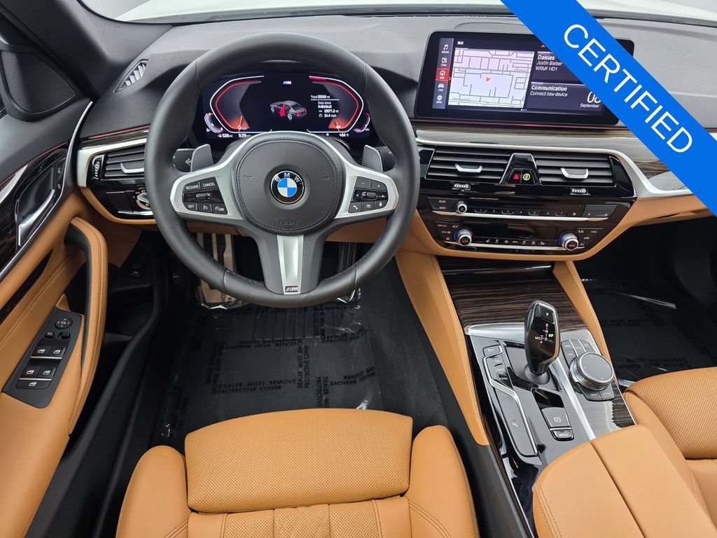 Certified 2023 BMW 530i w/ M Sport Package RWD image 13