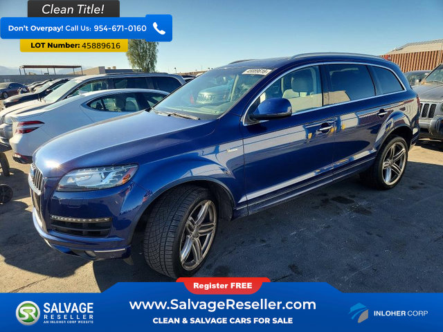 Used 2015 Audi Q7 3.0T Premium Plus w/ Premium Plus Package AWD/4WD image 1