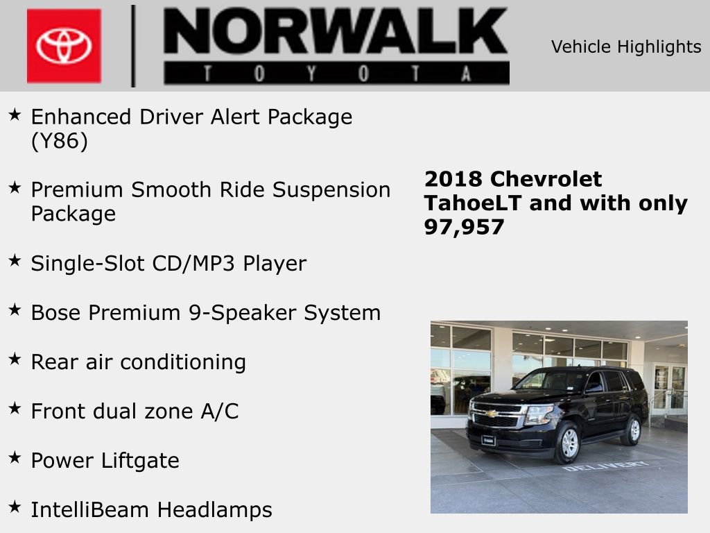 Used 2018 Chevrolet Tahoe LT image 10