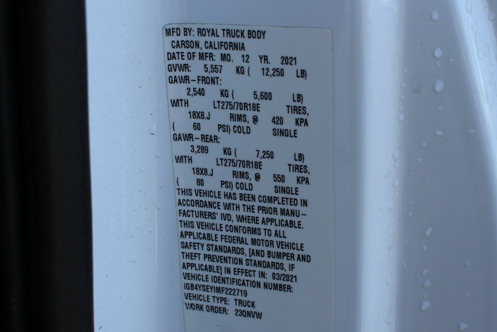 Used 2021 Chevrolet Silverado 3500 W/T w/ WT Convenience Package image 46