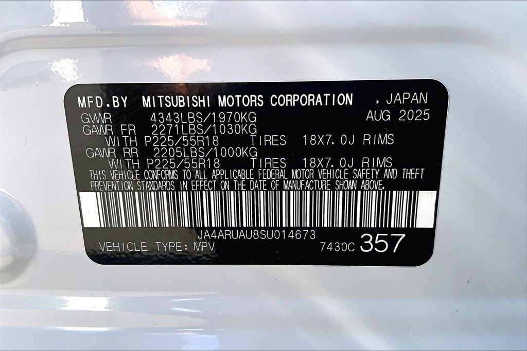 Used 2025 Mitsubishi Outlander Sport LE AWD/4WD image 31