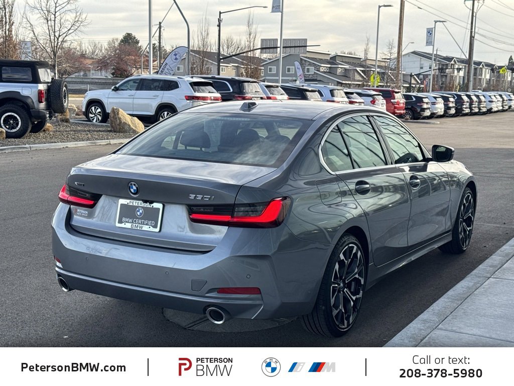 Certified 2025 BMW 330i xDrive Sedan w/ M Sport Package image 7