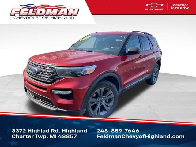 Used 2021 Ford Explorer XLT w/ Equipment Group 202A AWD/4WD image 1