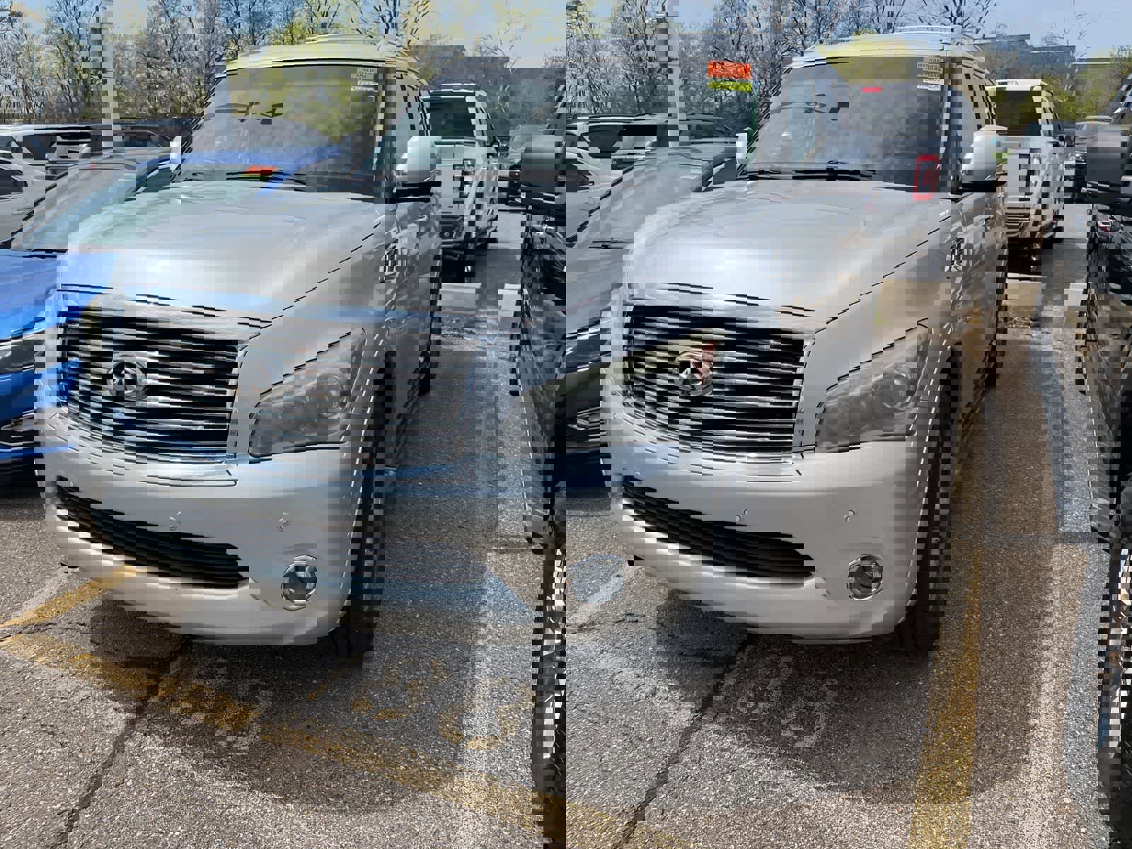 Used 2014 INFINITI QX80 4WD w/ Theater Package image 2