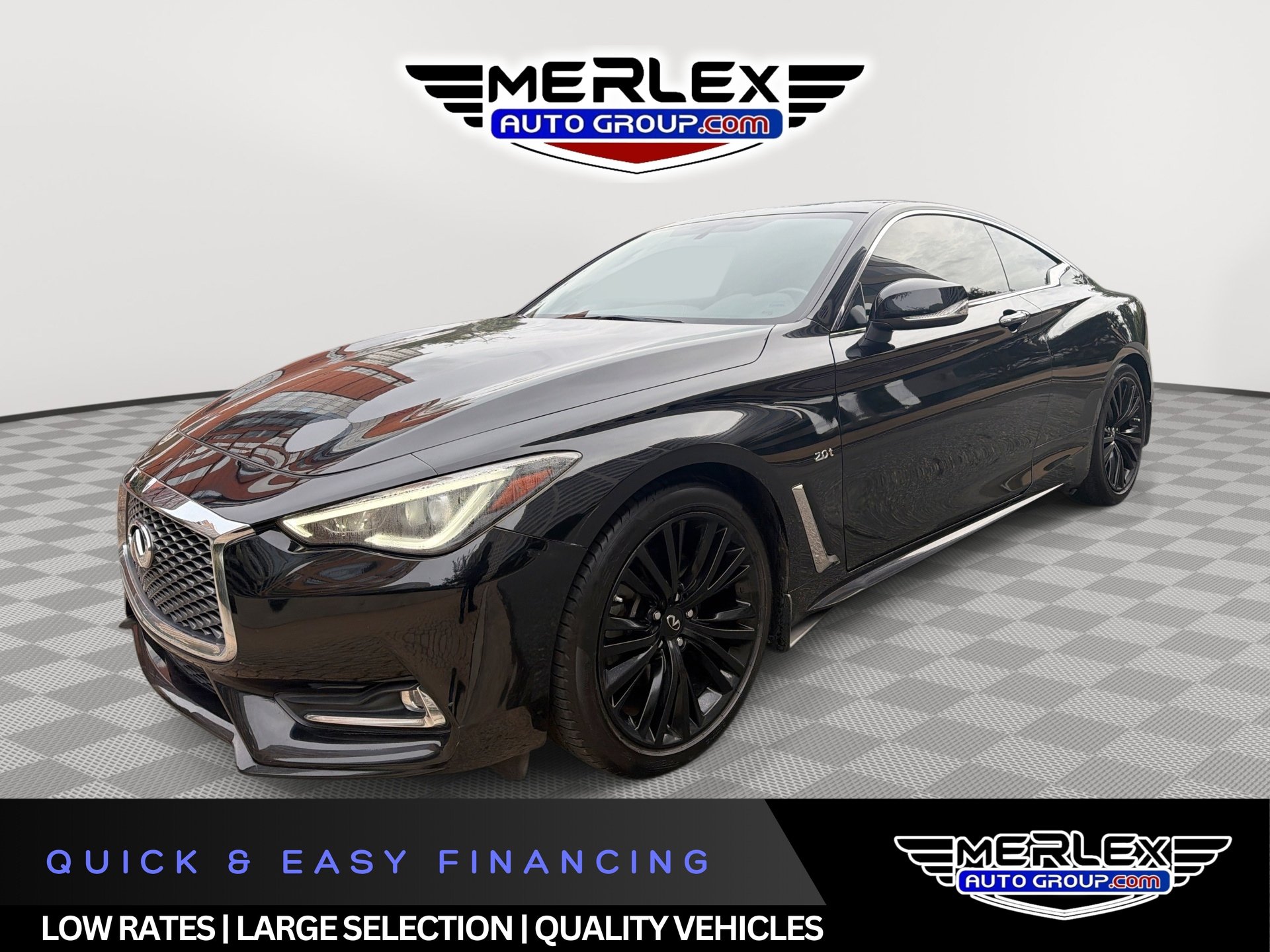 Used 2018 INFINITI Q60 2.0t RWD image 1