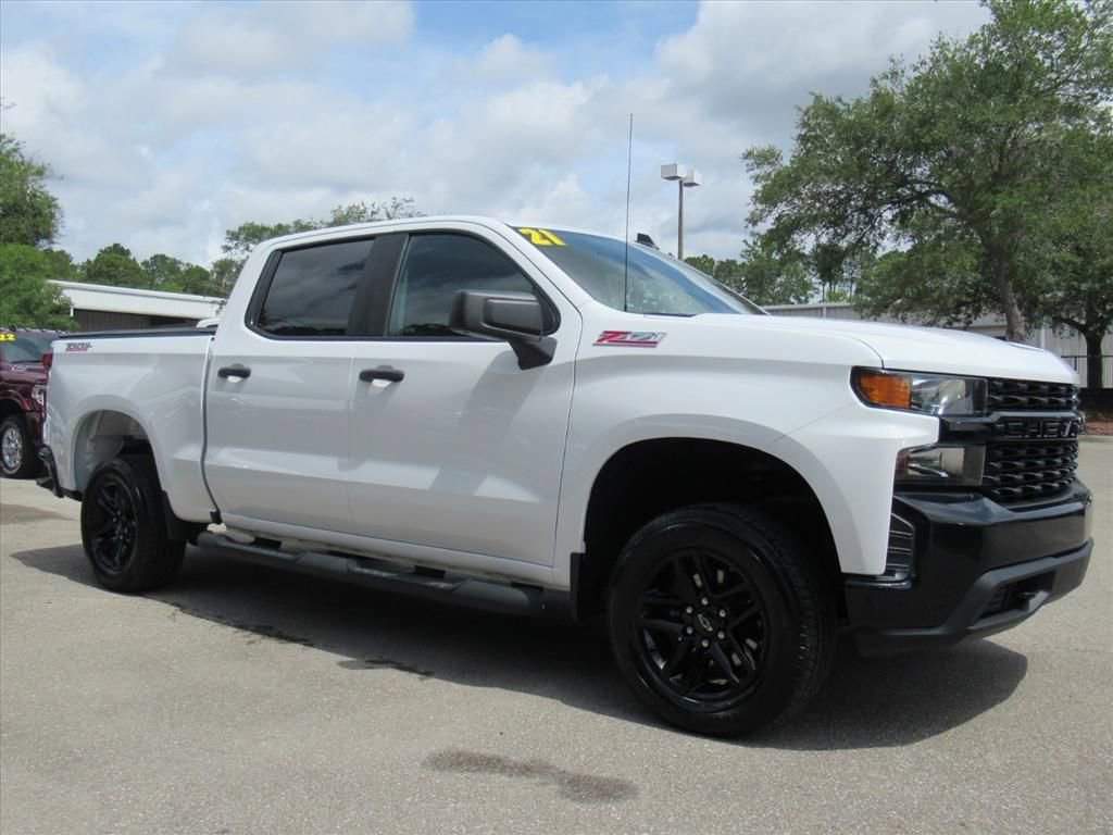 Used 2021 Chevrolet Silverado 1500 Custom Trail Boss w/ Safety Confidence Package