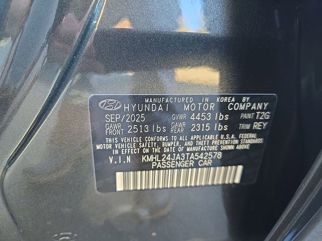 New 2026 Hyundai Sonata SE FWD image 45