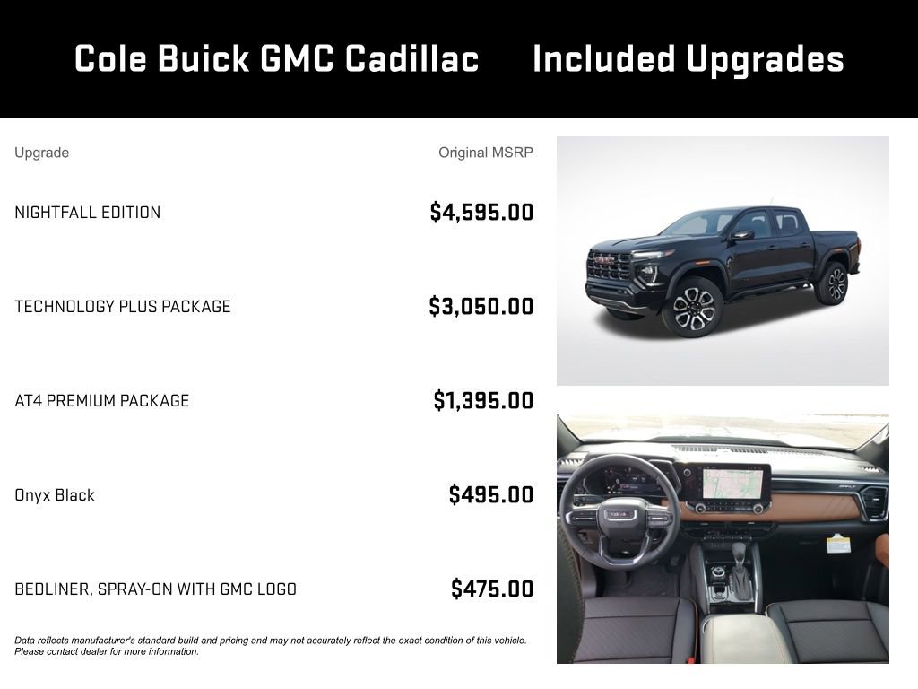 New 2025 GMC Canyon AT4 w/ Nightfall Edition image 3