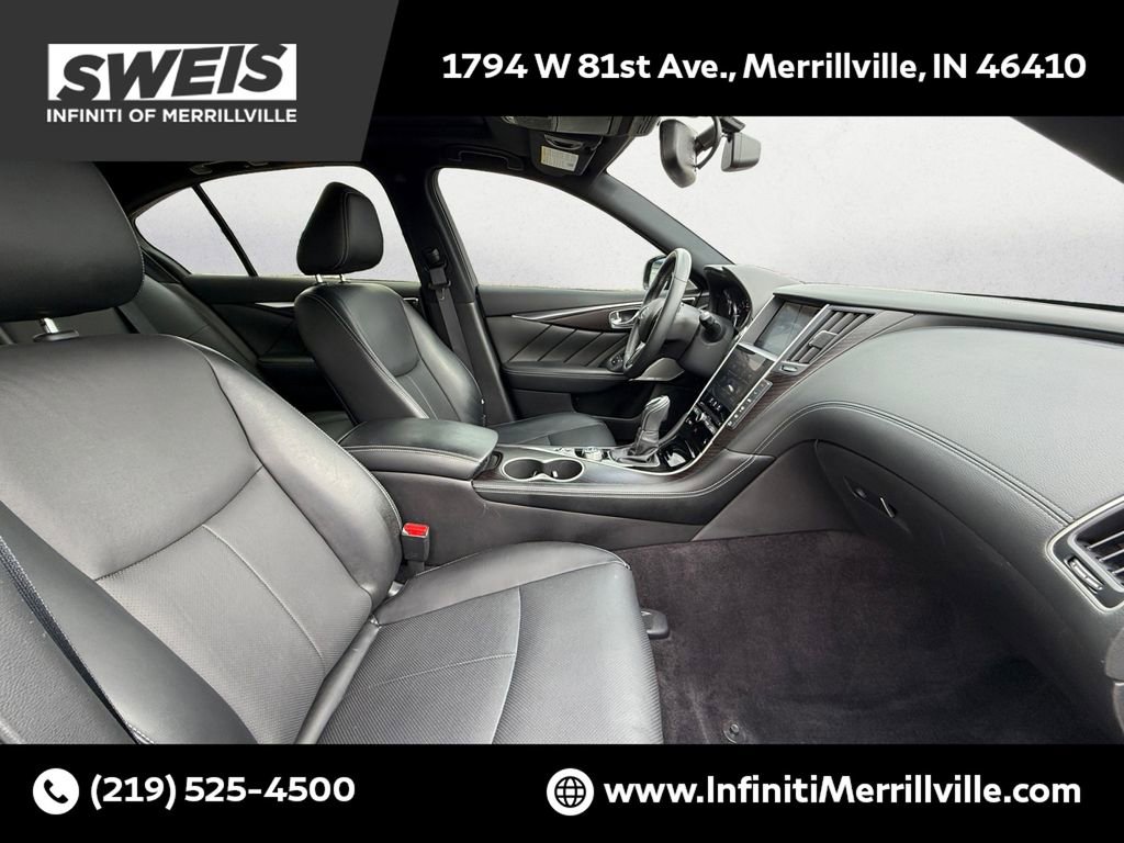 Certified 2024 INFINITI Q50 Sensory image 10