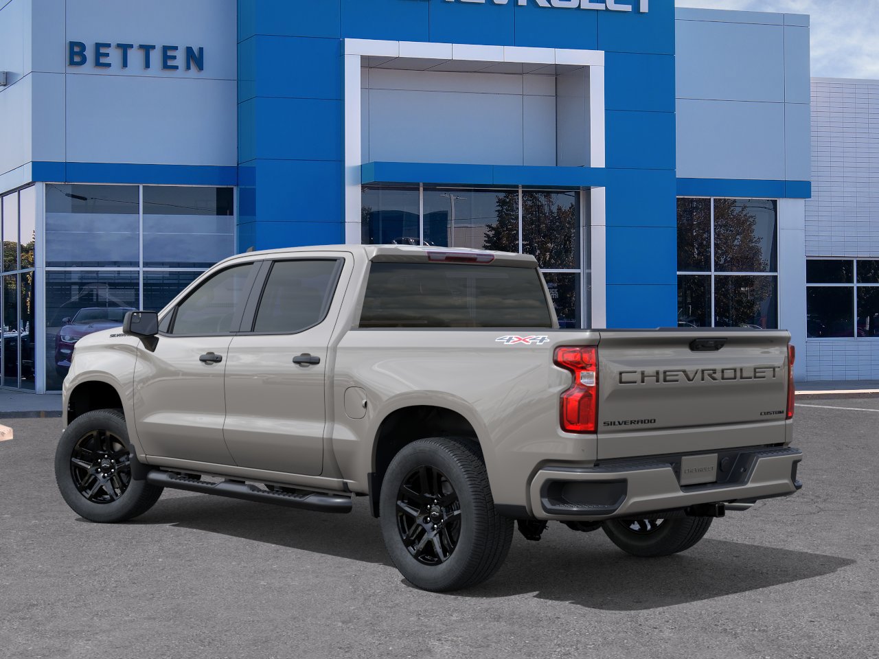 New 2026 Chevrolet Silverado 1500 Custom w/ LPO, Dark Essentials Package AWD/4WD image 3