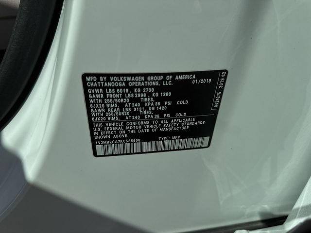 Used 2019 Volkswagen Atlas SEL image 34
