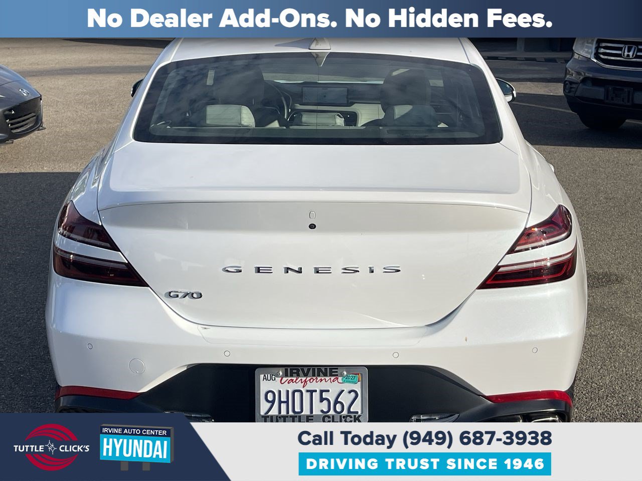 Used 2023 Genesis G70 2.0T w/ Sport Prestige Package RWD image 14