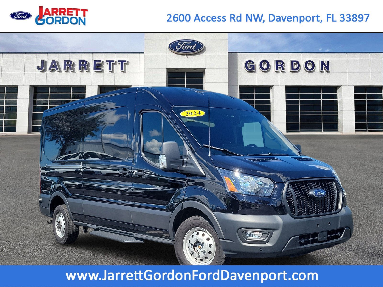 Certified 2024 Ford Transit 250 148 Medium Roof Extended AWD 360° Tour