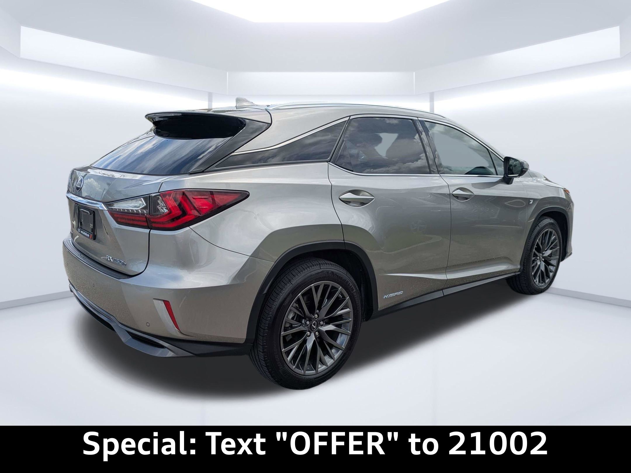 Used 2018 Lexus RX 450h F Sport w/ 3500 lbs Tow Prep Package AWD/4WD image 3