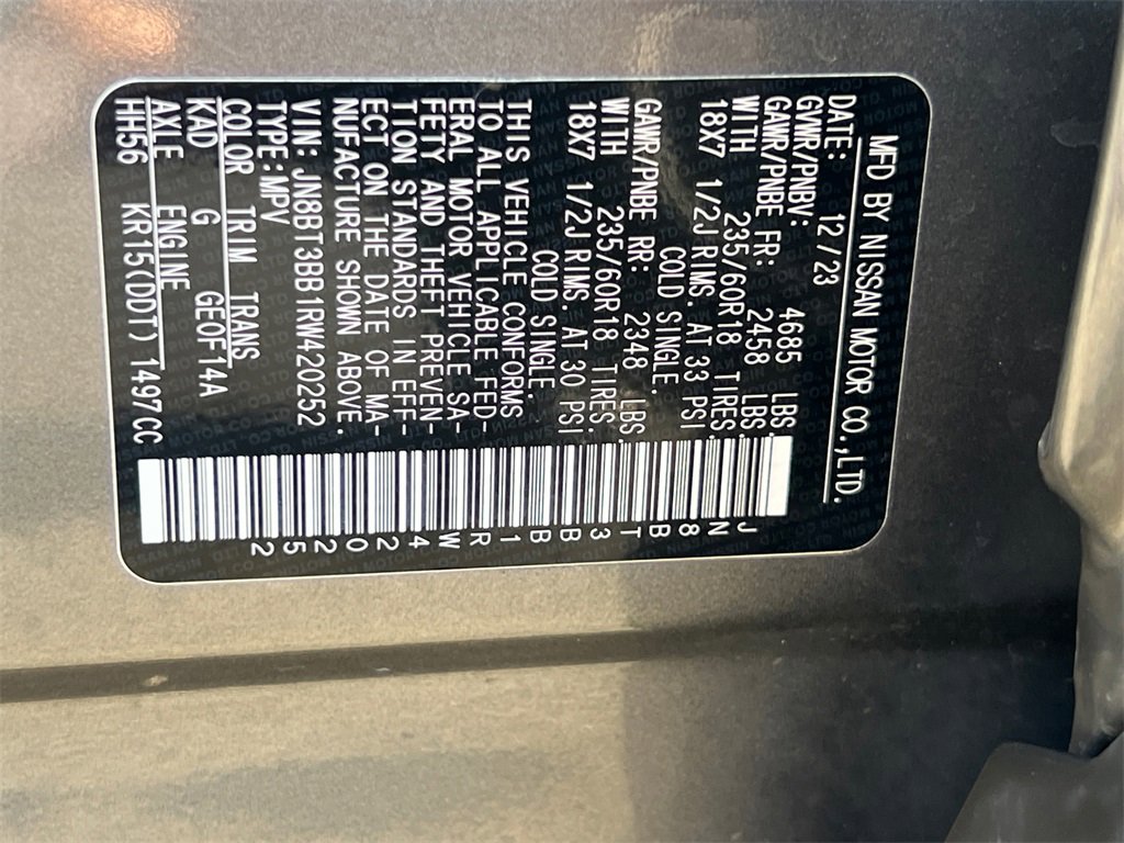 Used 2024 Nissan Rogue SV image 31