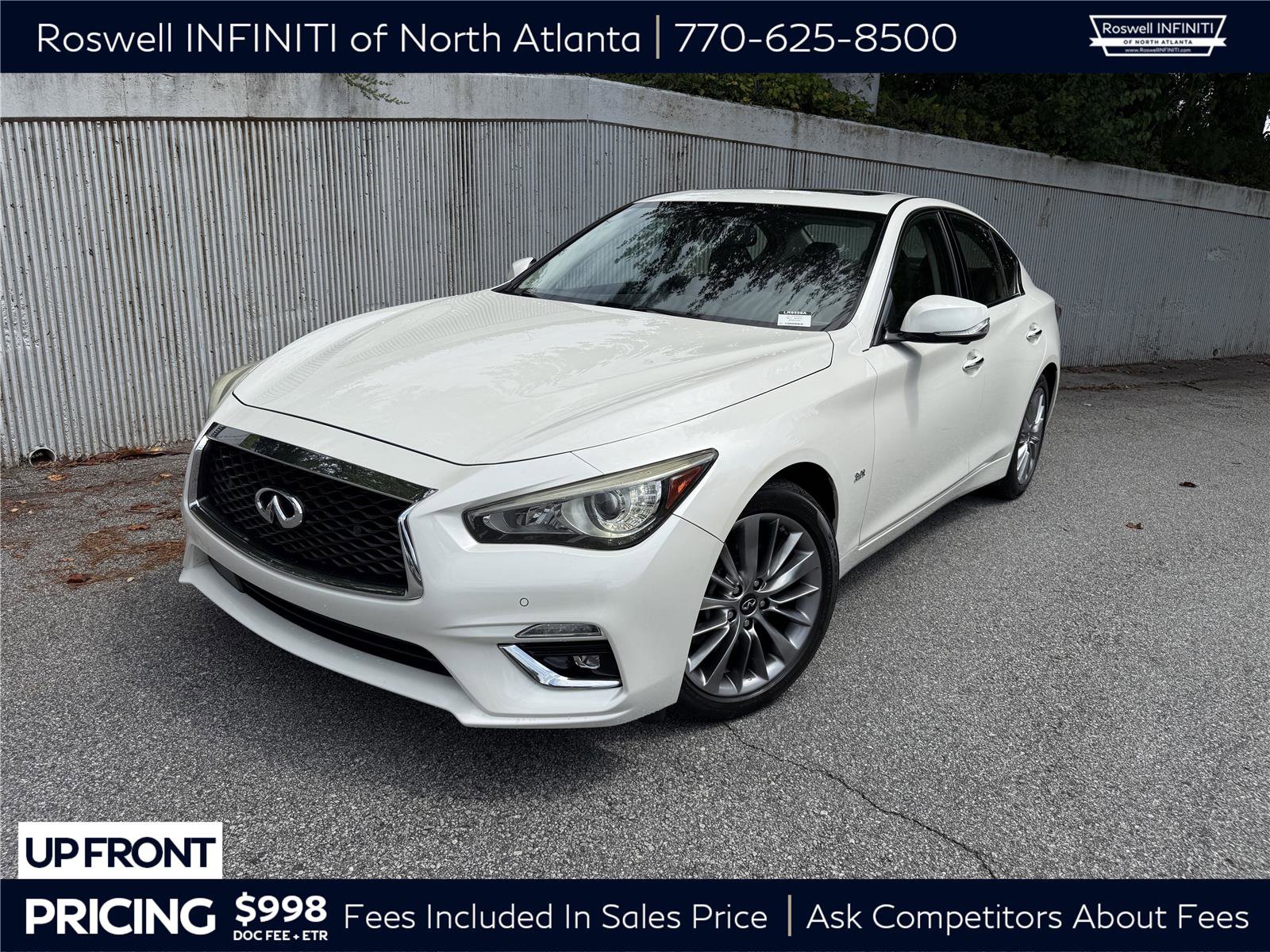 Used 2018 INFINITI Q50 Luxe w/ Sensory Package (Luxe)