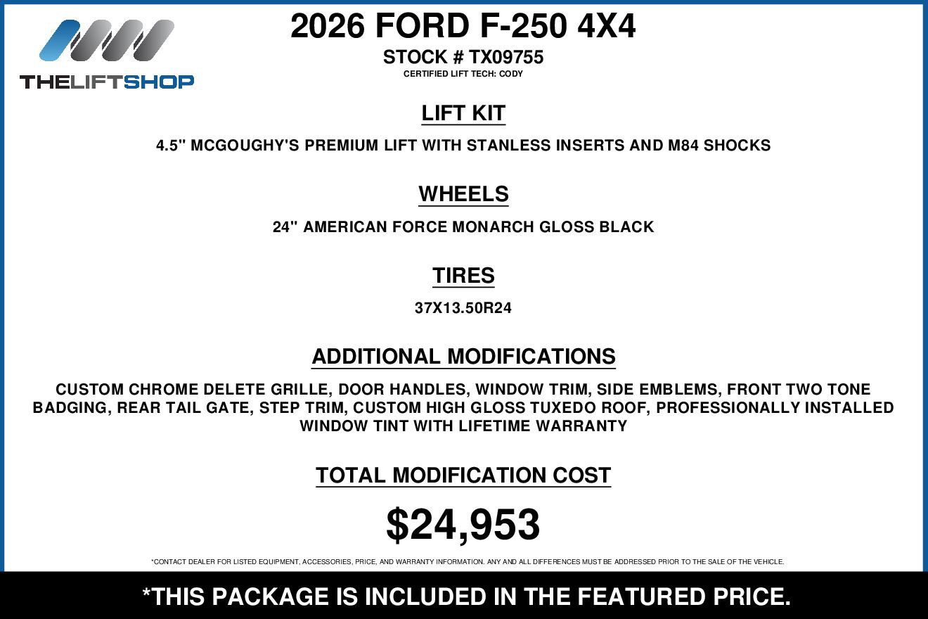 Used 2026 Ford F250 Platinum w/ Platinum Plus Package AWD/4WD image 2