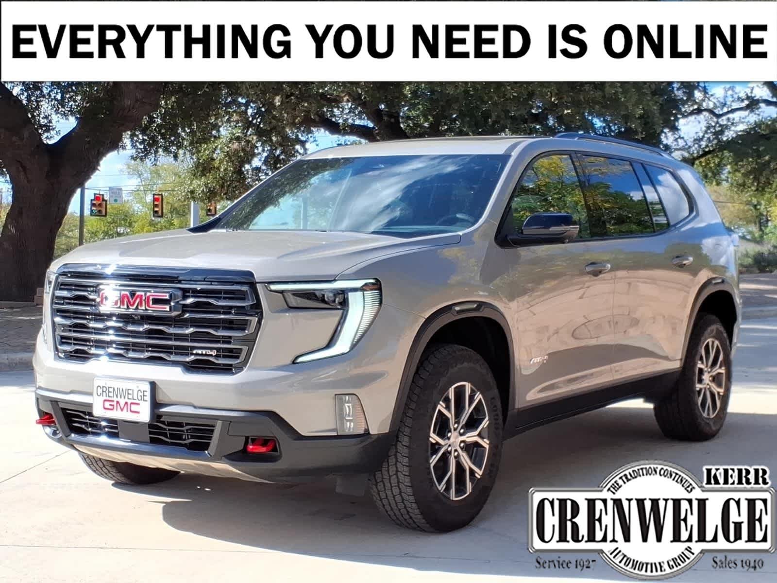 New 2027 GMC Acadia AT4 w/ Luxury Package