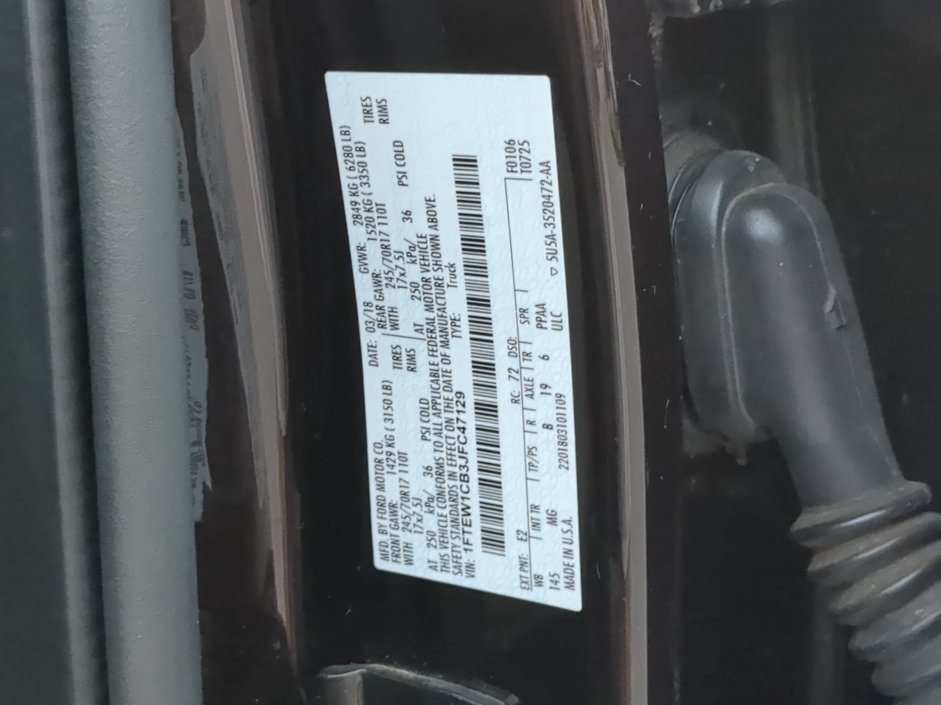 Used 2018 Ford F150 XLT RWD image 71