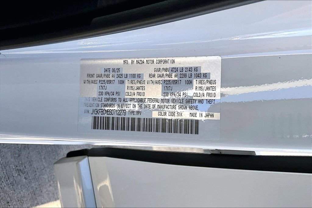 Certified 2025 MAZDA CX-5 AWD 2.5 S w/ Preferred Package image 17