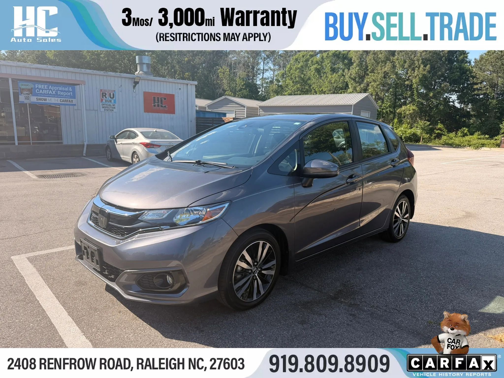 Used 2020 Honda Fit EX image 1