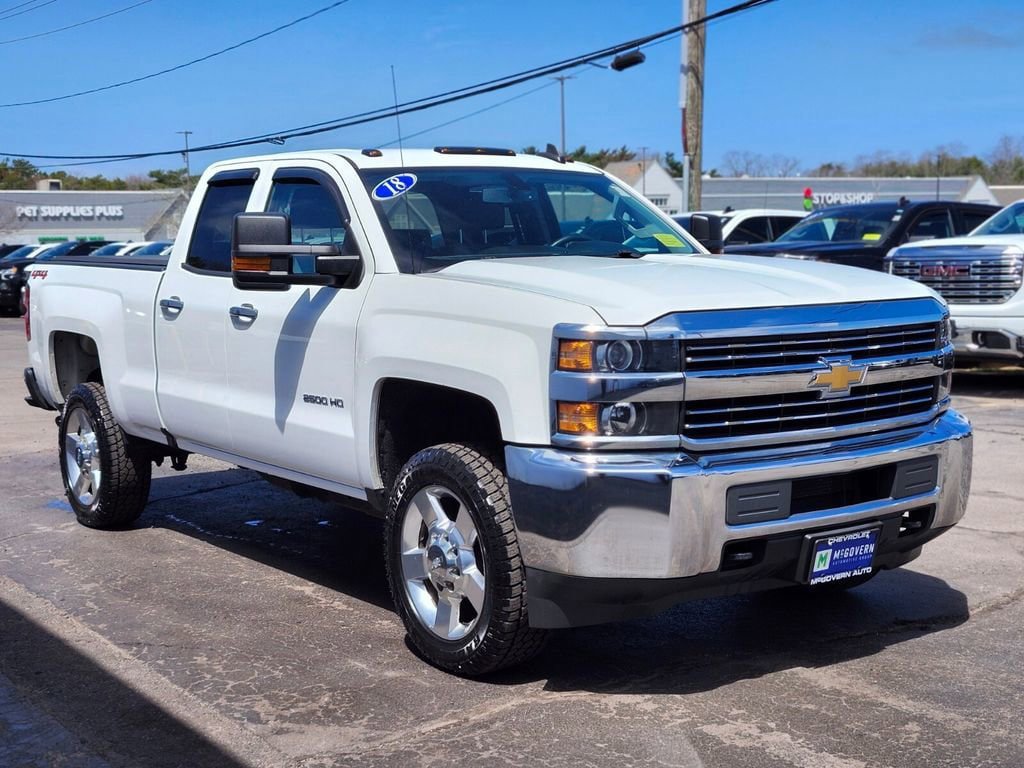 Used 2018 Chevrolet Silverado 2500 W/T w/ Snow Plow Prep Package AWD/4WD image 7